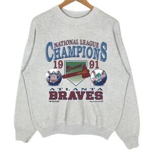 Atlanta Braves 1992 World Series Baseball Sweatshirt